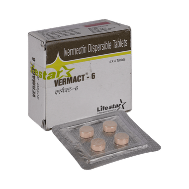 Vermact 6 Tablet DT