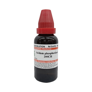 Dr Willmar Schwabe India Acidum Phosphoricum Dilution 200 CH