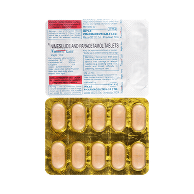 Nimucet Gold 100mg/325mg Tablet