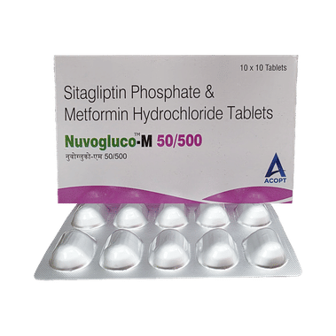 Nuvogluco-M 50/500 Tablet