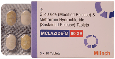 Mclazide-M 60 XR Tablet Mclazide-M 60 XR Tablet