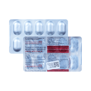 Sartelbeta Plus 12.5mg/50mg/40mg Tablet ER