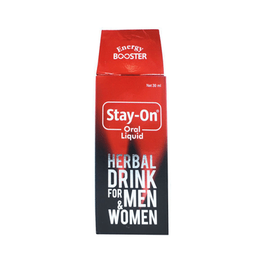 Stay-On Oral Liquid Herbal Drink For Men & Women (30ml Each)