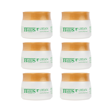Habibs Ubtan Scrub Face Body Wash Powder (100gm Each)
