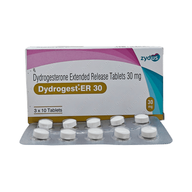 Dydrogest 30mg Tablet ER