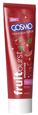 Cosmo Fruit Burst Smoothie Face & Body Scrub Pomegranate