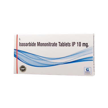 Genericart Isosorbide Mononitrate  10mg Tablet