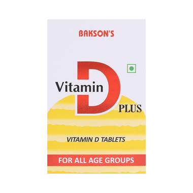 Bakson's Vitamin D Plus Tablet