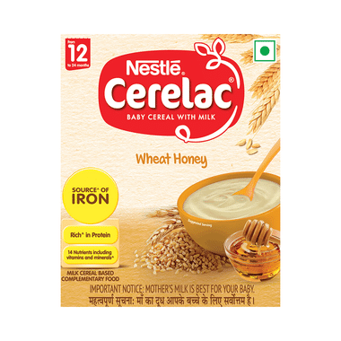 Nestle Cerelac Baby Cereal With Iron, Vitamins & Minerals | From 12 To 24 Months |