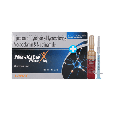 Rexite Plus 500mcg/50mg/50mg Injection