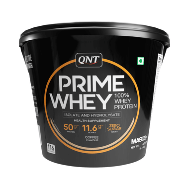 QNT Prime Whey Isolate Powder Coffee