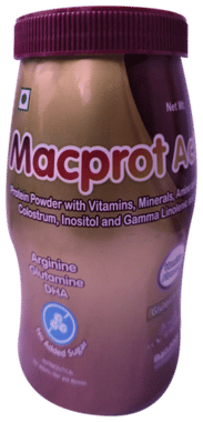 Macprot Activ Nutritional Supplement with Arginine, Glutamine & DHA | Flavour Powder Vanilla Macprot Activ Nutritional Supplement with Arginine, Glutamine & DHA | Flavour Powder Vanilla