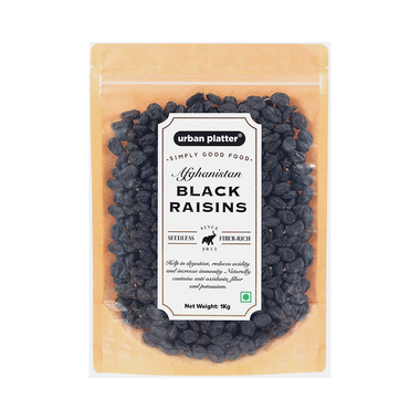 Urban Platter Afghanistan Black Raisins Seedless