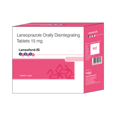 Lansoford Junior 15mg Tablet DT