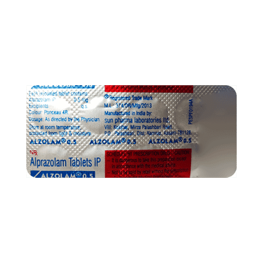 Alzolam 0.5 Tablet