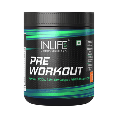Inlife Pre Workout Orange