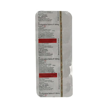 Fexert 180mg Tablet