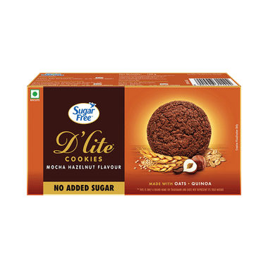 Sugar Free D'Lite Cookies Mocha Hazelnut No Added Sugar