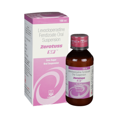 Zerotuss Oral Suspension Sugar Free Mango