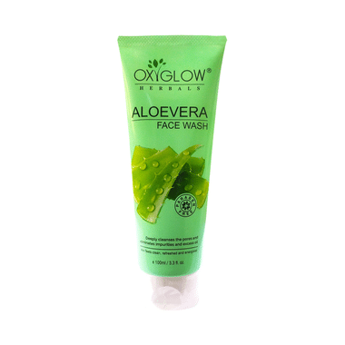 Oxyglow Herbals Aloevera Face Wash