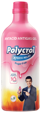 Polycrol Antacid Gel Mint Xpress Relief Sugar-Free