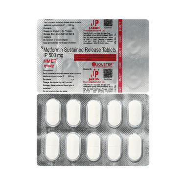Hmet 500mg Tablet