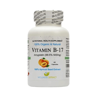 Wellness Extract Vitamin B-17 Amygdalin Capsule