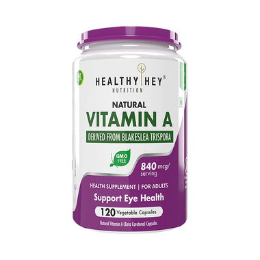 HealthyHey Nutrition Natural Vitamin A Vegetable Capsule