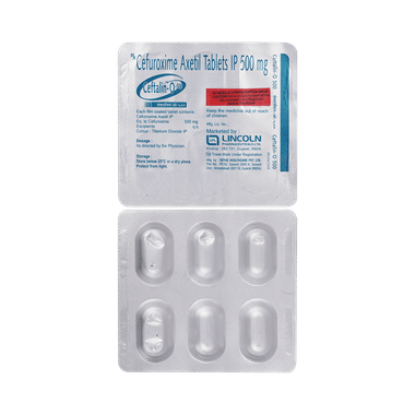 Ceftalin O 500mg Tablet