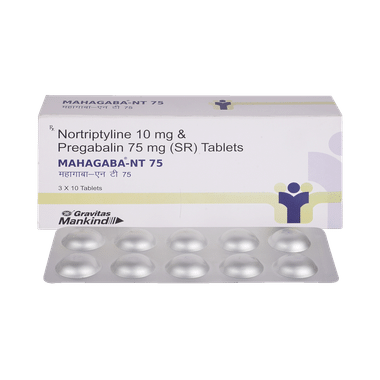 Mahagaba NT 75mg/10mg Tablet