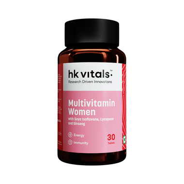 HK Vitals Multivitamin Women | For Energy, Joint, Skin, Hair & Immunity | Tablet