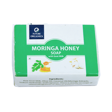 Future Organics Moringa Honey Soap With Goat Milk