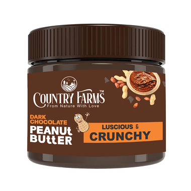 Country Farms Dark Chocolate Peanut Butter Luscious & Crunchy