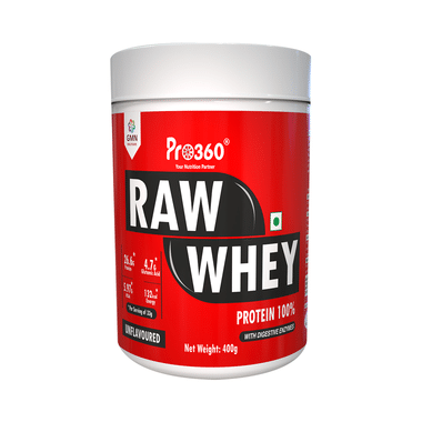 Pro360 Raw Whey Protein 100% Unflavoured