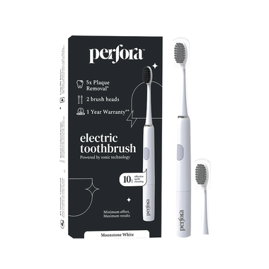 Perfora Moonstone White Electric Toothbrush