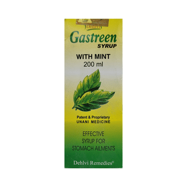 Dehlvi Remedies Gastreen Syrup With Mint