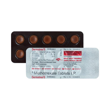 Dermotrex 5mg Tablet