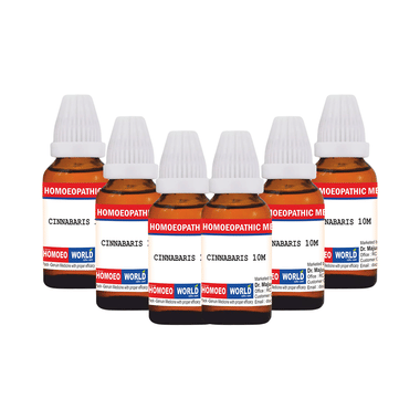 Dr. Majumder Homeo World Cinnabaris Dilution (30ml Each) 10M