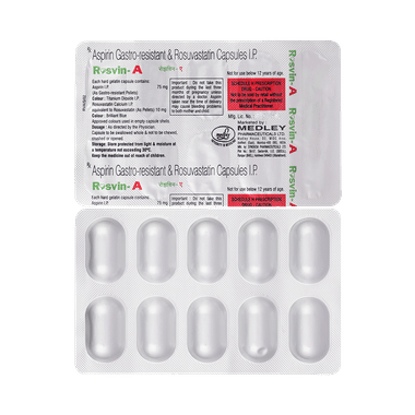 Rosvin-A 10mg/75mg Capsule