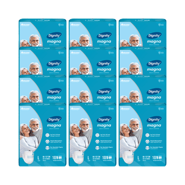 Dignity Magna Adult Diaper (10 Each) Large