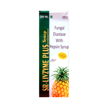 SR-Livzyme Plus Syrup Delicious Pineapple Sugar Free