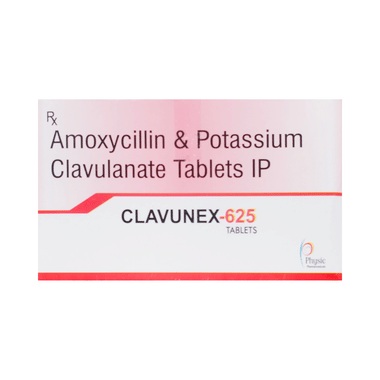 Clavunex 625 Tablet
