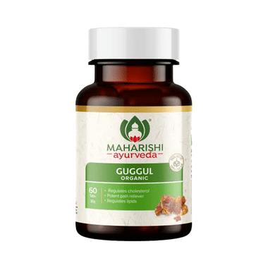 Maharishi Ayurveda Organic Guggul Tablet Tablets, Support Cholesterol, Detoxification, Weight Management