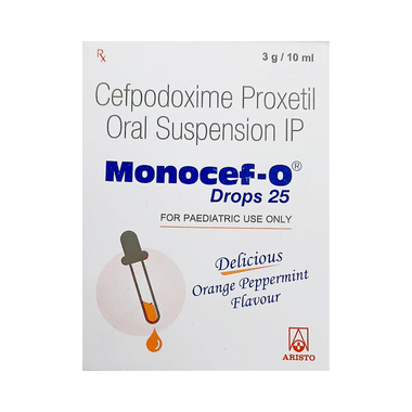 Monocef O Oral Drop Delicious Orange Peppermint