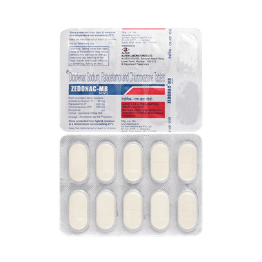 Zedonac MR 250mg/50mg/500mg Tablet