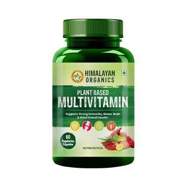 Himalayan Organics Plant Based Multivitamin | Vegetarian Capsule For Healthy Bones