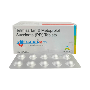 Tel Cad M 40mg/25mg Tablet