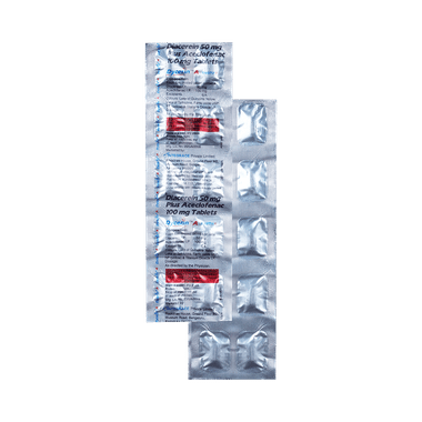 Dycerin A 100mg/50mg Tablet