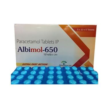 Albimol 650mg Tablet