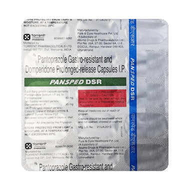 Pansped DSR Capsule